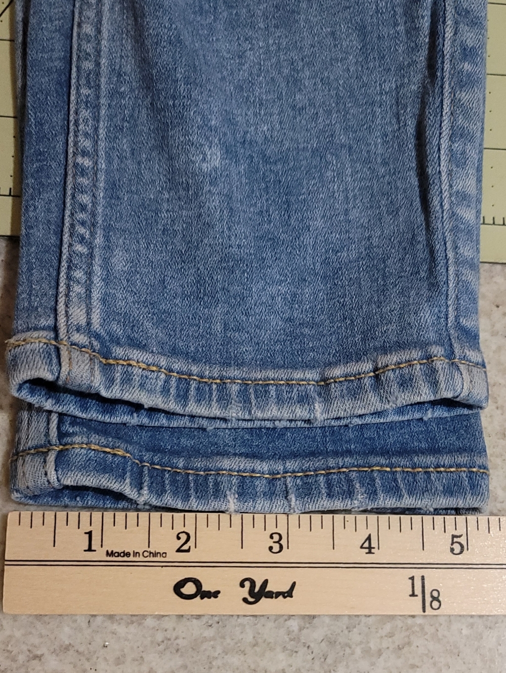 Hollister Super Skinny Epic Flex Men 33 x 32 Skinny Denim Blue Jeans Distressed - Picture 8 of 8